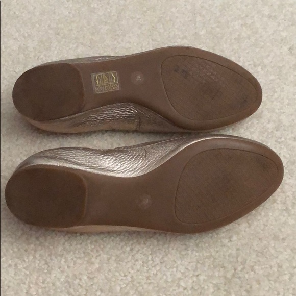 Tory Burch Gold Flats - Picture 4 of 4